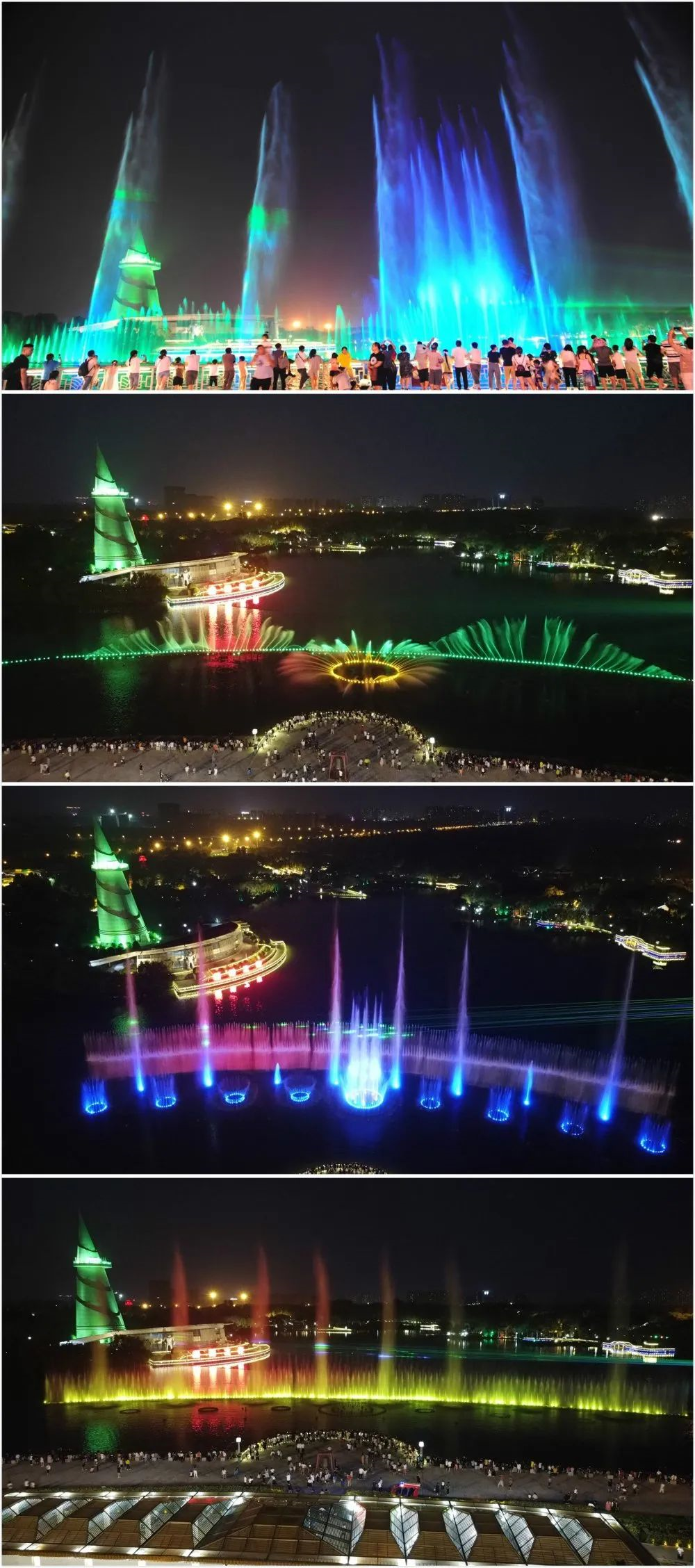 来绿博园，畅享撩人的清凉夜景