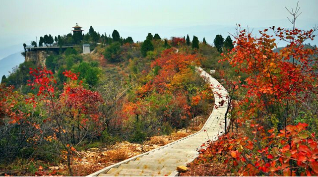 荆紫仙山赏红叶，看万山红遍！