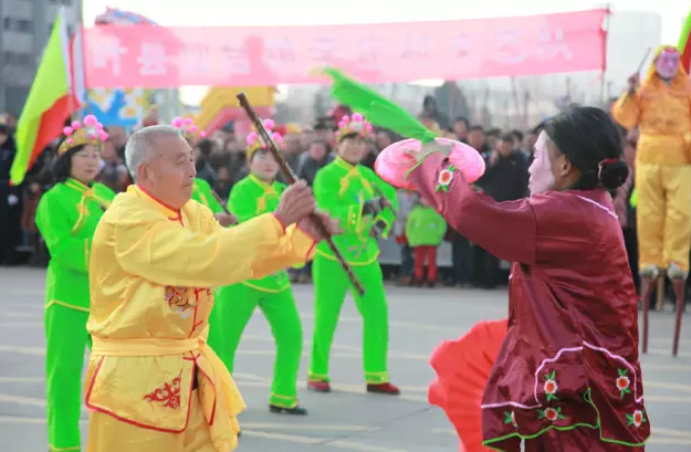 舞出幸福，跳出喜庆！！叶县第三十二届民间艺术表演开始了！