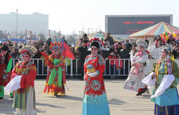 舞出幸福，跳出喜庆！！叶县第三十二届民间艺术表演开始了！