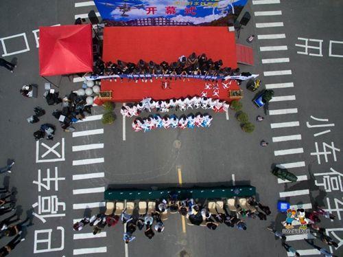 无人机航拍西峡老界岭 十位网红美女成独特风景