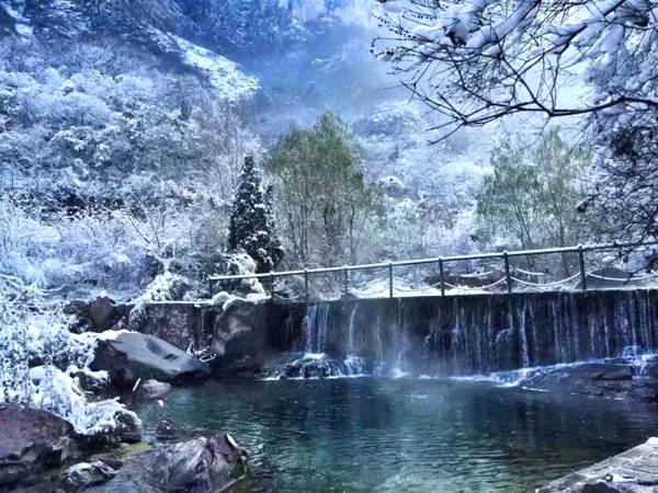 第一场雪 我要和你在新乡南太行浪漫邂逅