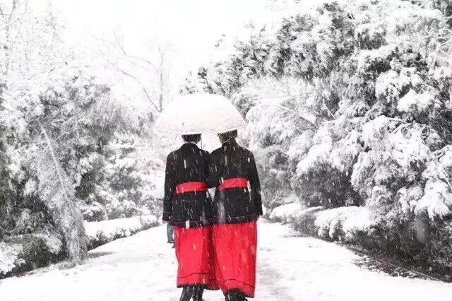 来17°的芒砀山 体验冬雪芳华