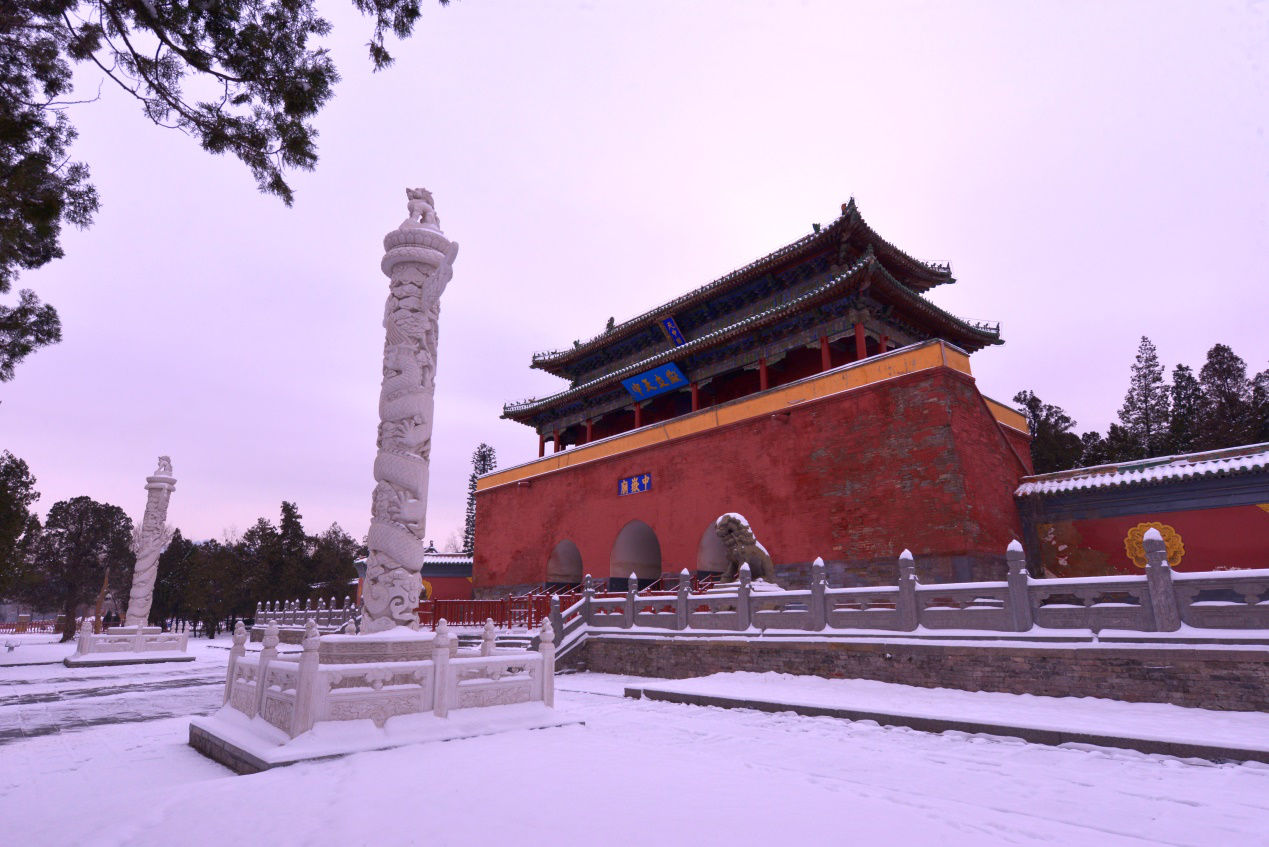 嵩山景区：在冰雪美景里感受别样温情