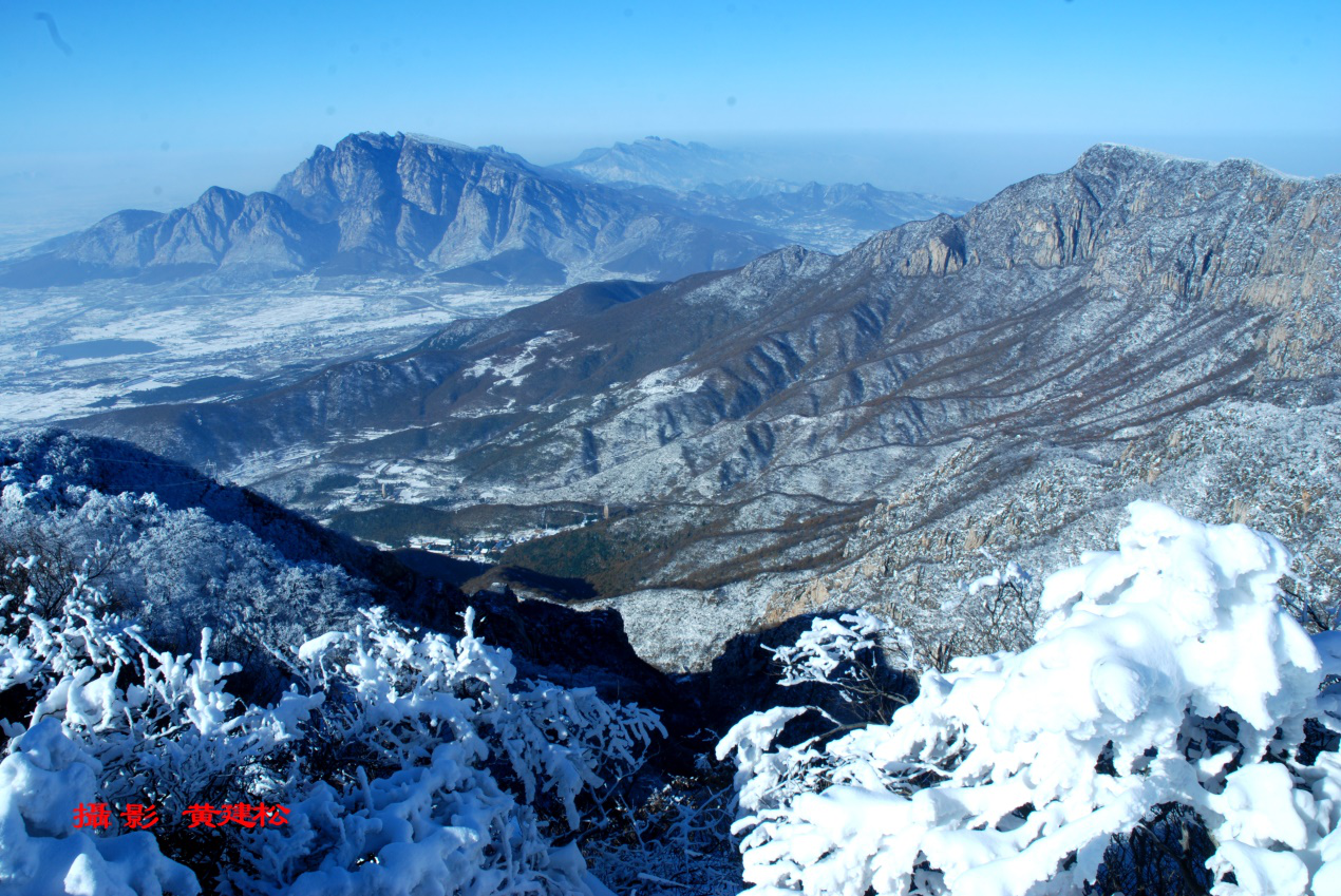 嵩山景区：在冰雪美景里感受别样温情