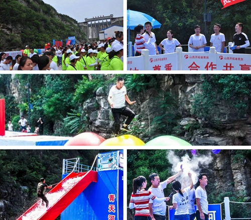 青天河风景区：暑假周末这样过 免费水席随便坐