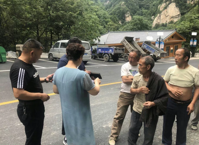一条短信 | 龙峪湾暖心服务八方游客！