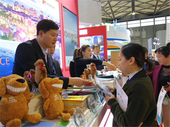 嵩山景区参加2018中国国际旅游交易会 现场人气火爆！