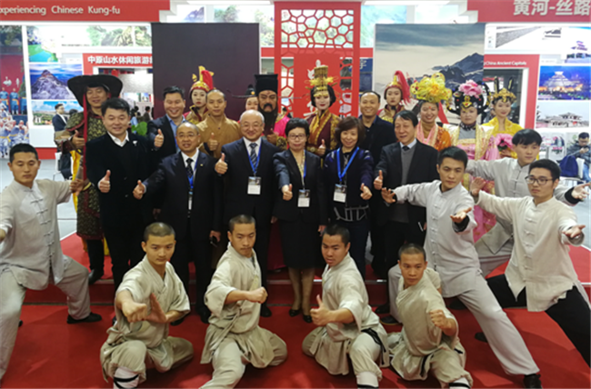嵩山景区参加2018中国国际旅游交易会 现场人气火爆！