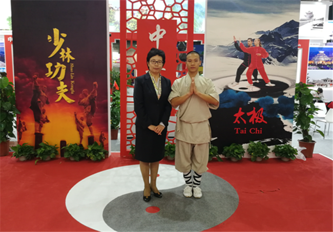 嵩山景区参加2018中国国际旅游交易会 现场人气火爆！
