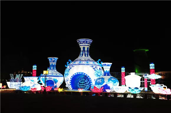 喜迎元旦，明晚相约绿博园赏花灯