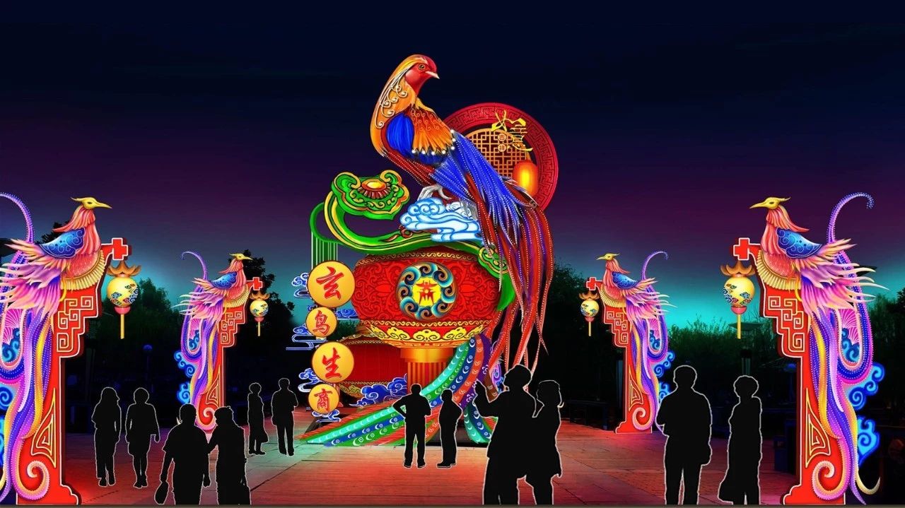 有一种灯会，叫商丘火神台春节灯会