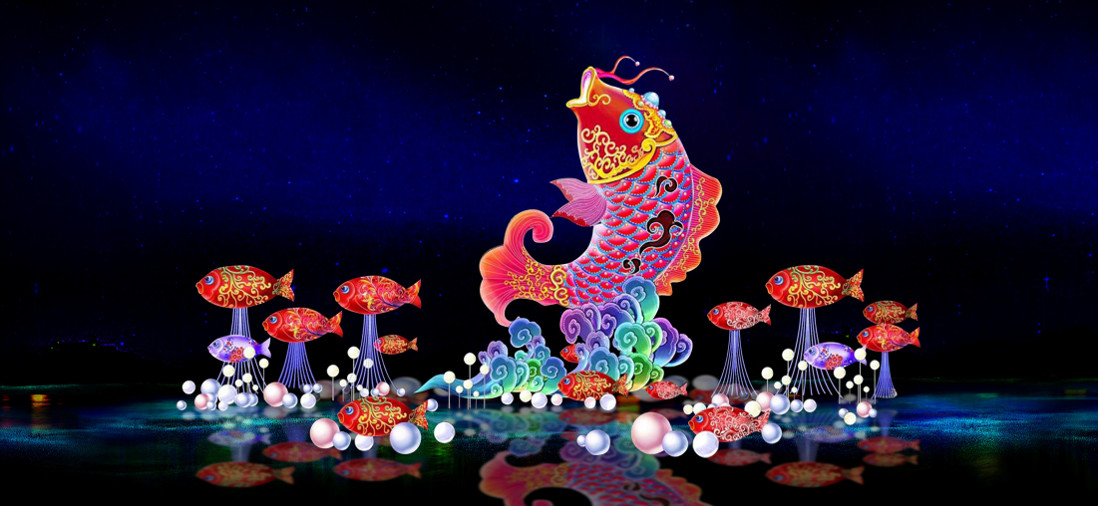 有一种灯会，叫商丘火神台春节灯会