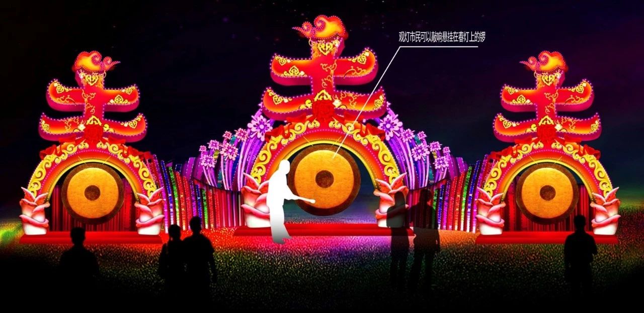 有一种灯会，叫商丘火神台春节灯会