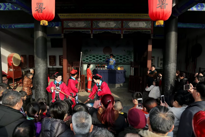 精彩纷呈 热闹喜庆 内乡县衙春节旅游迎来开门红