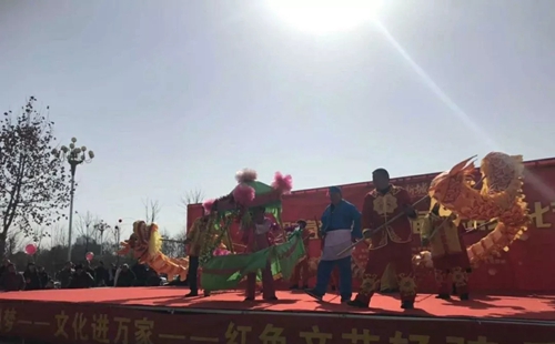 狮跃龙腾闹元宵 彩船秧歌动春潮 西峡元宵节活动精彩纷呈