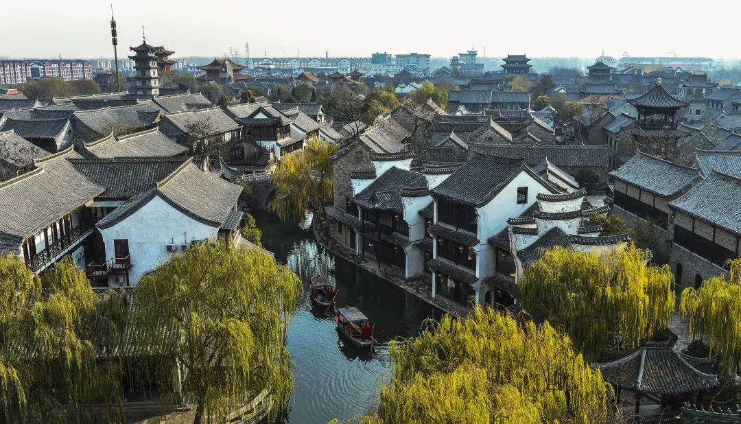 人在画中游，船在景中行 | 来台儿庄古城寻觅古韵建筑之美