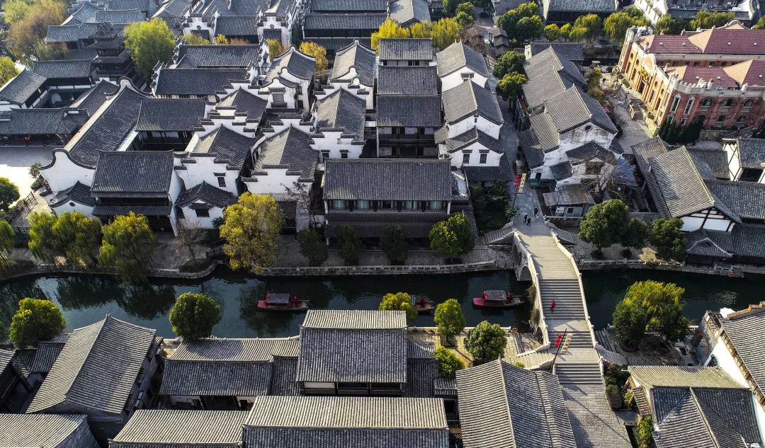 人在画中游，船在景中行 | 来台儿庄古城寻觅古韵建筑之美