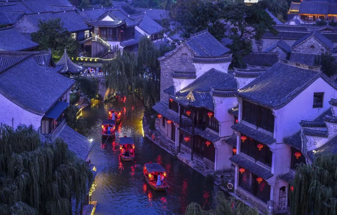 人在画中游，船在景中行 | 来台儿庄古城寻觅古韵建筑之美