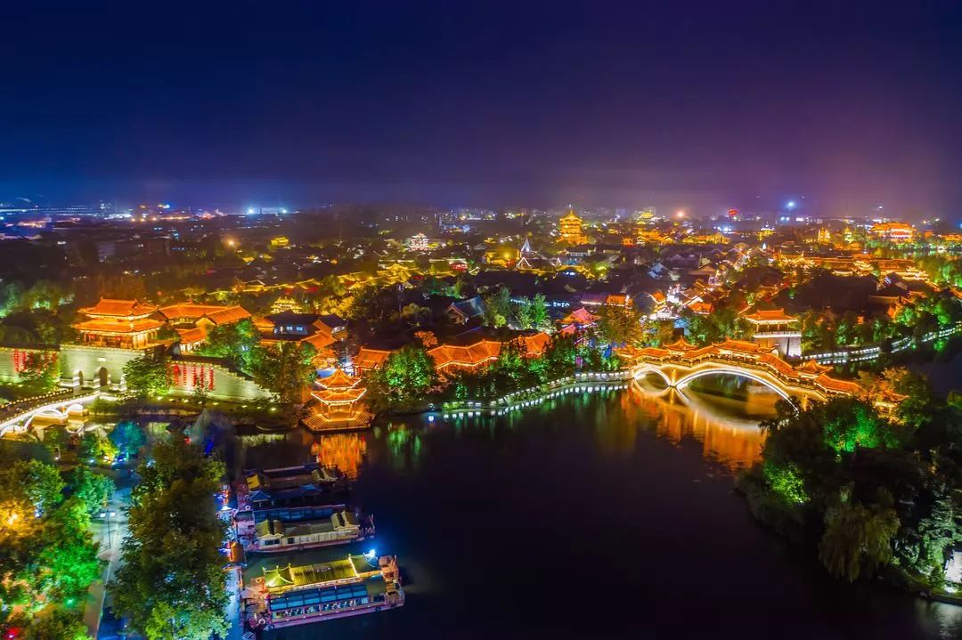 人在画中游，船在景中行 | 来台儿庄古城寻觅古韵建筑之美