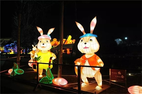 绿博园花灯展倒计时 错过再等一年