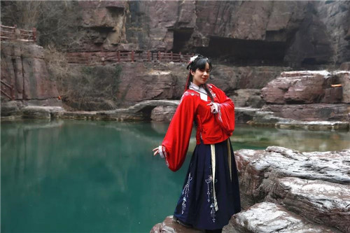 仙气十足！云台山汉服花朝节邀您穿越古风...
