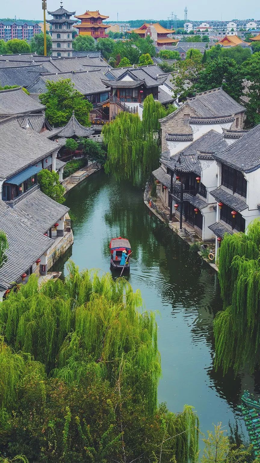 台儿庄古城绝美照片流出，每一张都美成壁纸！