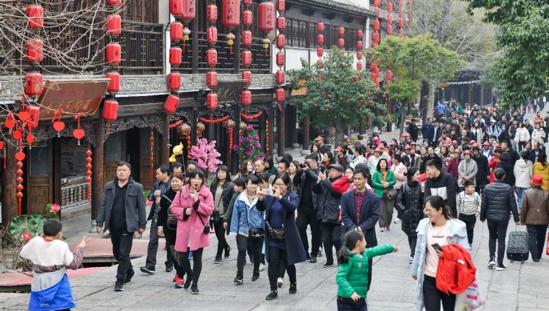 春暖花开，踏青赏花，台儿庄古城迎来初春旅行小高峰