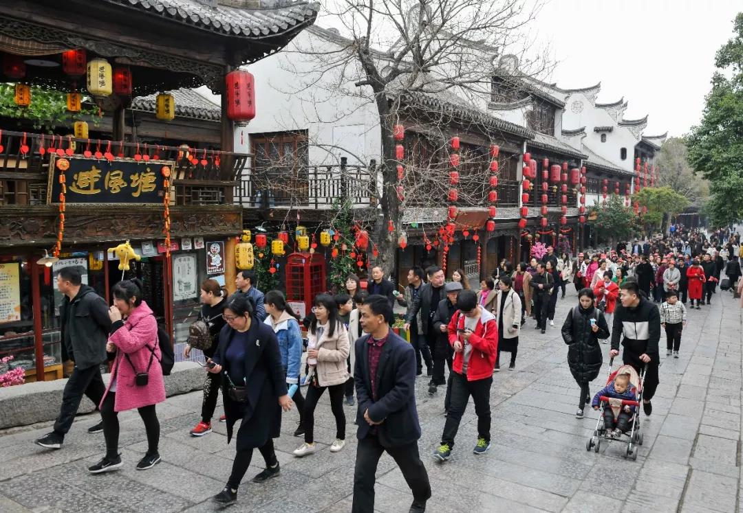 春暖花开，踏青赏花，台儿庄古城迎来初春旅行小高峰