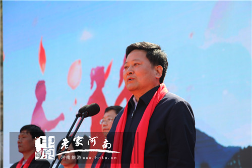 巩义青龙山慈云寺第六届桃花祈福文化节暨万人徒步大会