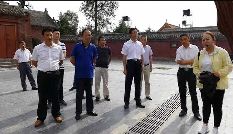 信阳市政协到淮阳太昊陵考察文化旅游产业
