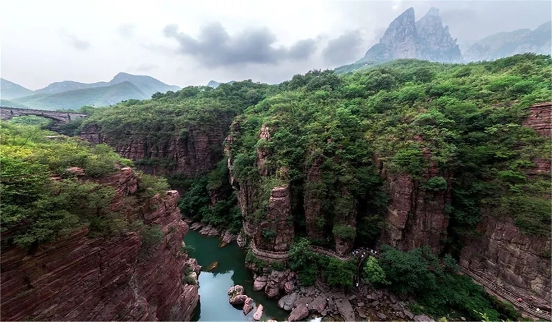 来一次云台山，就好似去了所有名山大川。