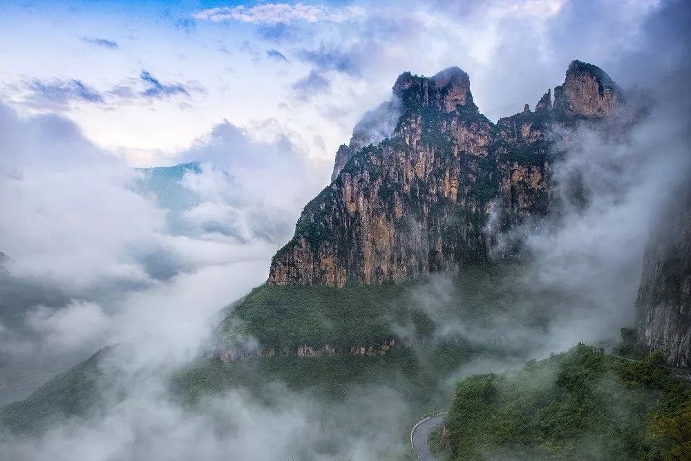 来一次云台山，就好似去了所有名山大川。