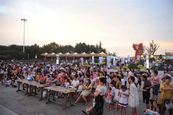 到绿博园享“避暑大餐”