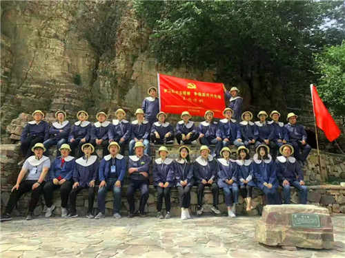 火红七月忆初心 红旗渠畔传承红色精神