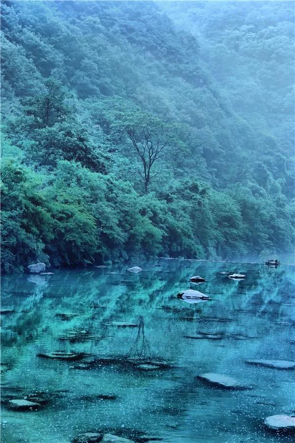 高温天看雪景，爽！