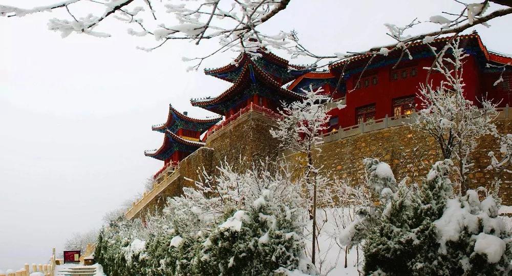 高温天看雪景，爽！
