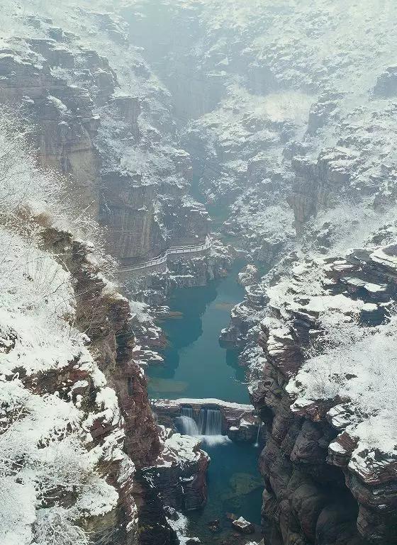 高温天看雪景，爽！