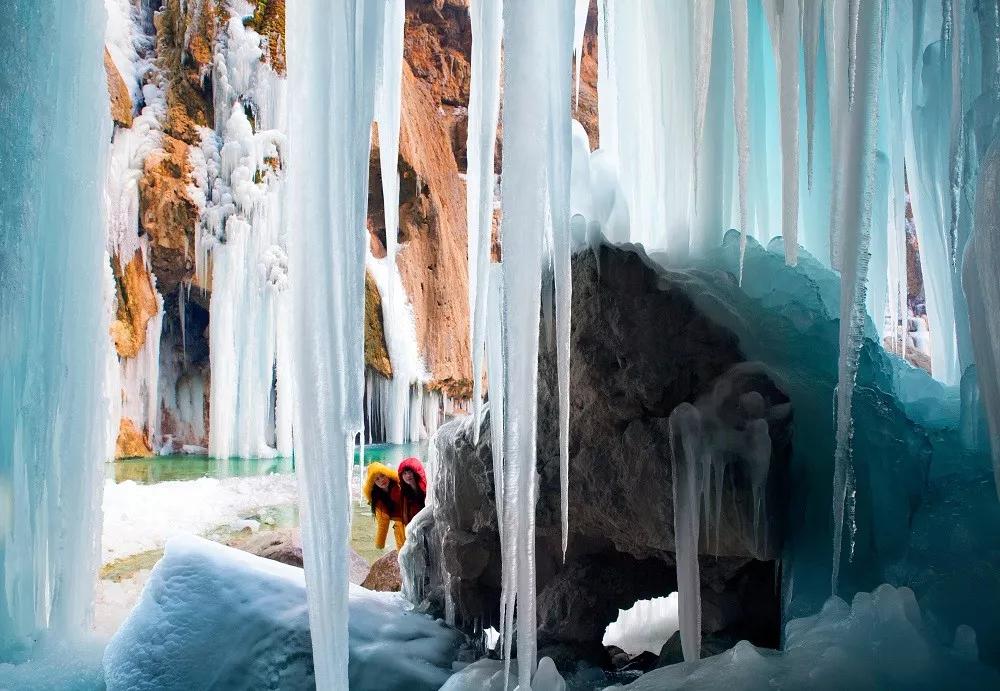 高温天看雪景，爽！