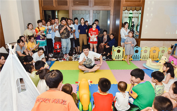 “暑期·快乐老家·嗨起来”三山整合推广活动启动仪式暨白云山夏日营地开营仪式隆重举行