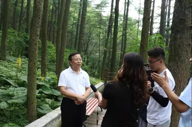 《奔流》文学院作家赴栾川龙峪湾景区举办大型采风活动