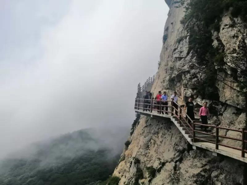 《奔流》文学院作家赴栾川龙峪湾景区举办大型采风活动