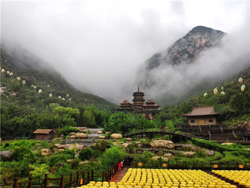白露至，秋意浓，待仙沟中好风景！