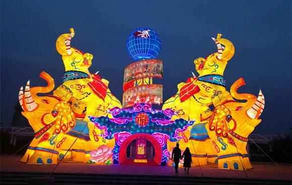 绿博园：百合花展筹备中，大年初一喜迎客