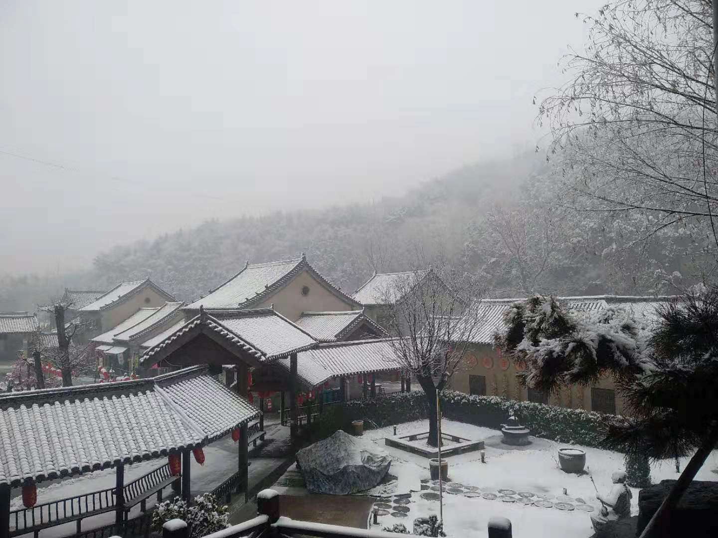 听说，雪后的长寿山是这么好看？