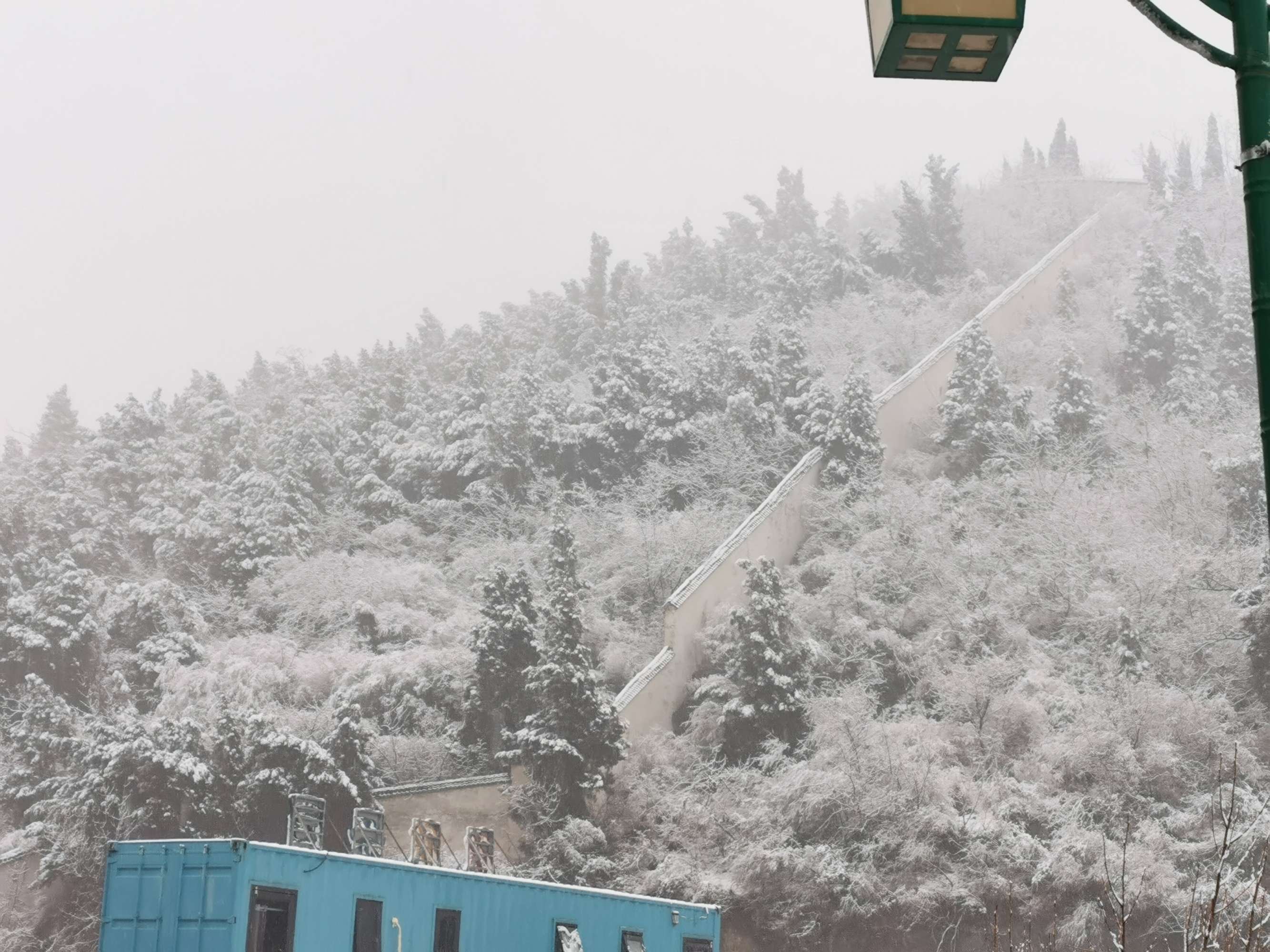 听说，雪后的长寿山是这么好看？