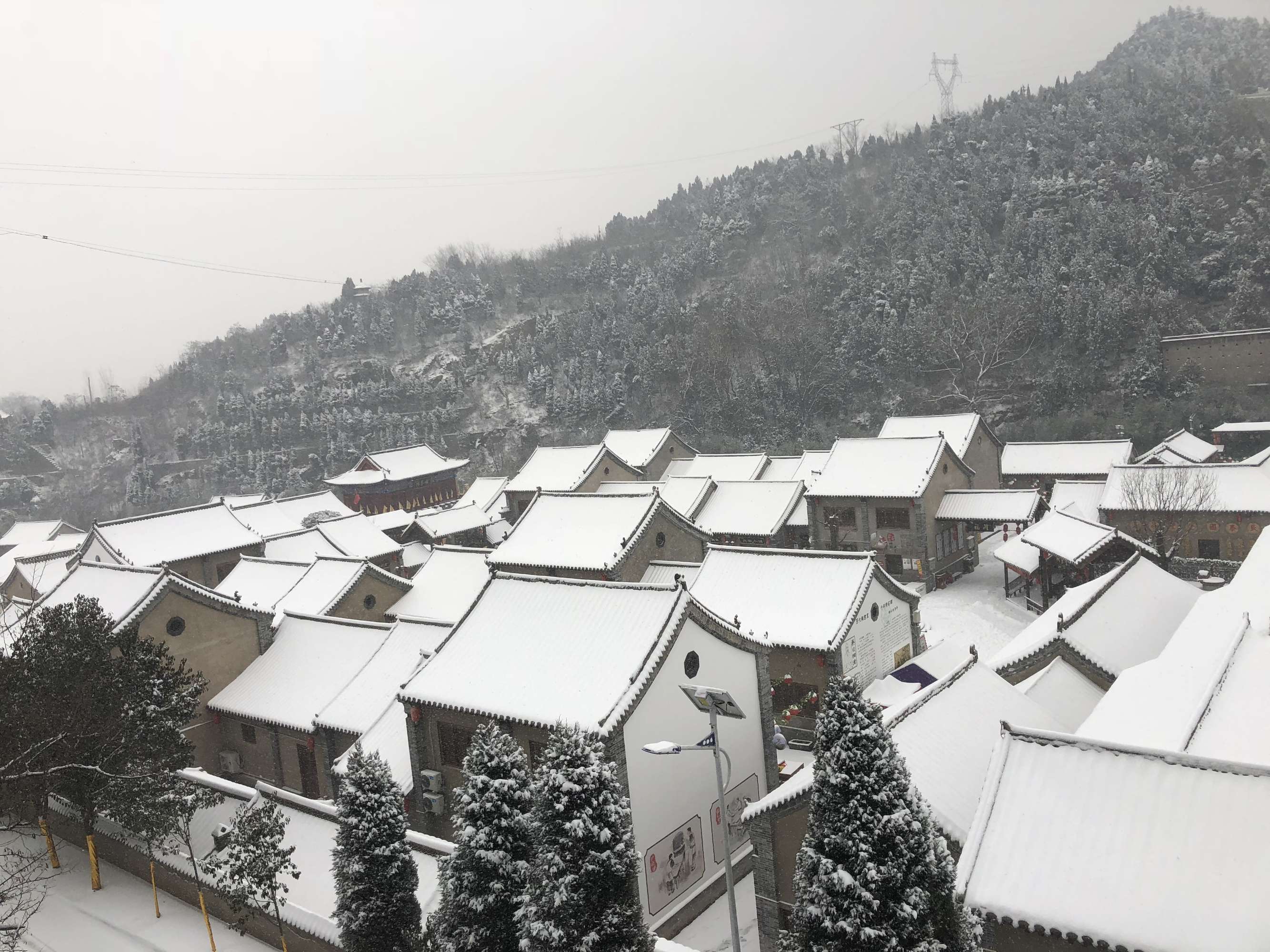 听说，雪后的长寿山是这么好看？