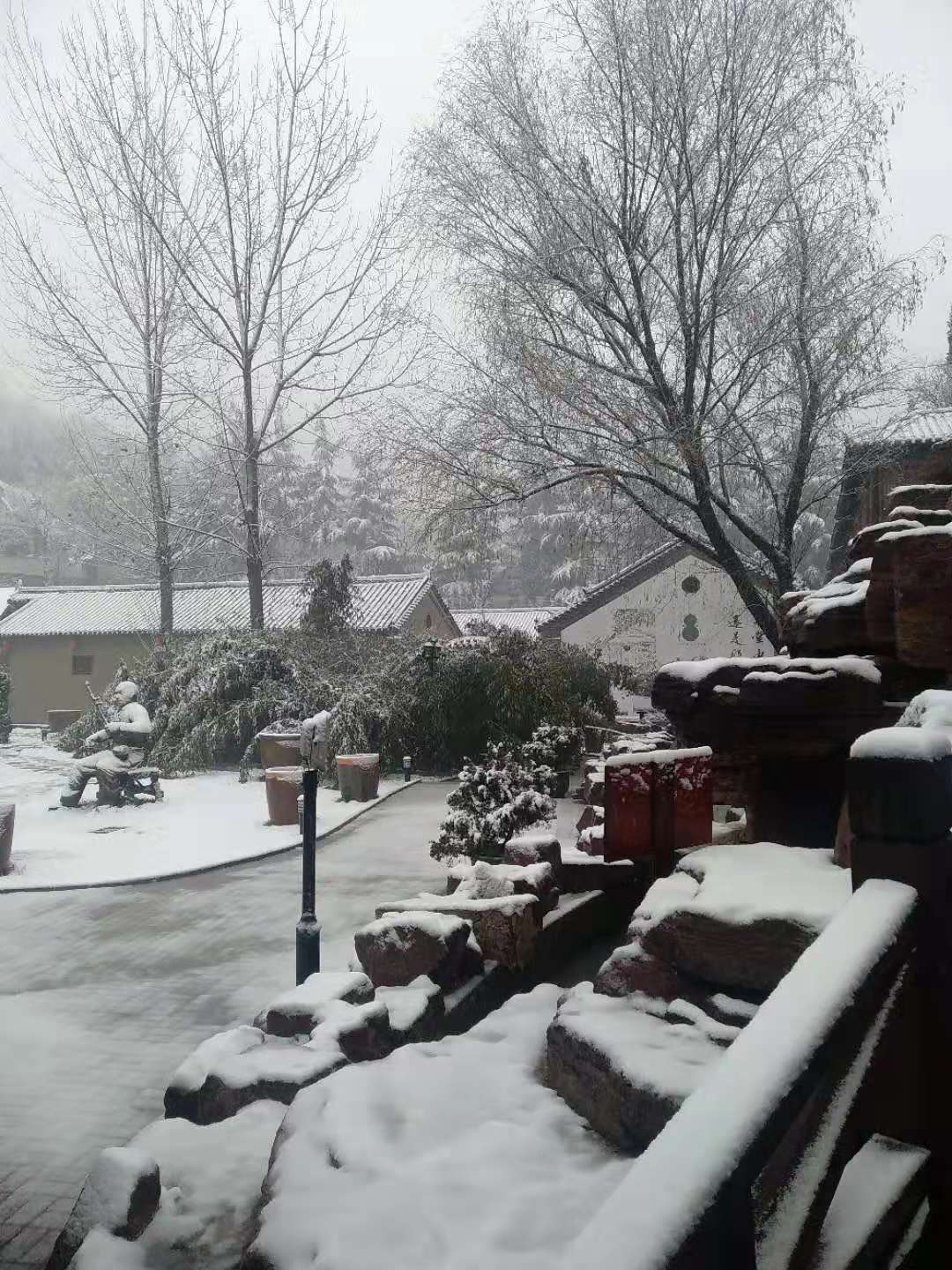 听说，雪后的长寿山是这么好看？