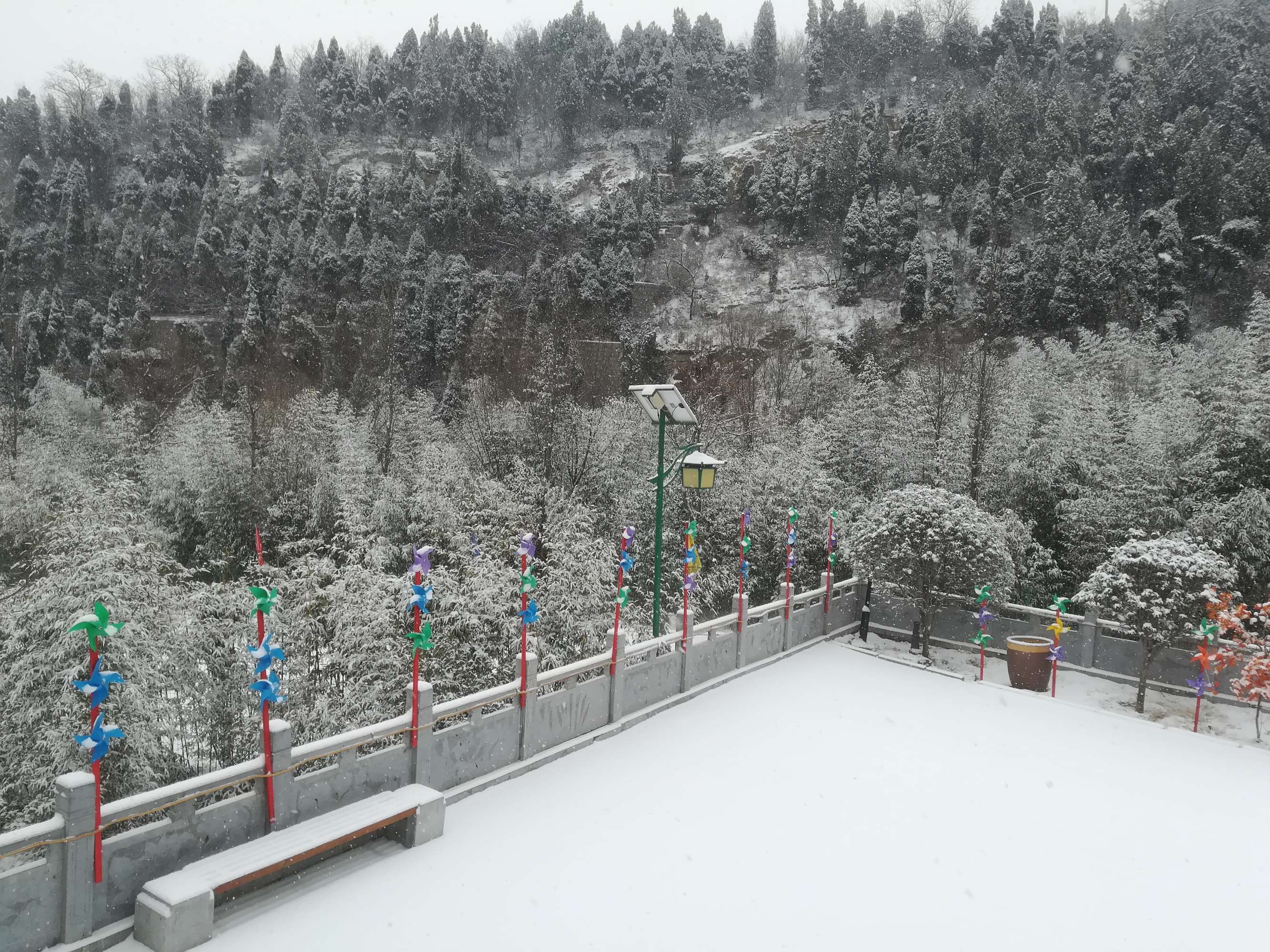 听说，雪后的长寿山是这么好看？