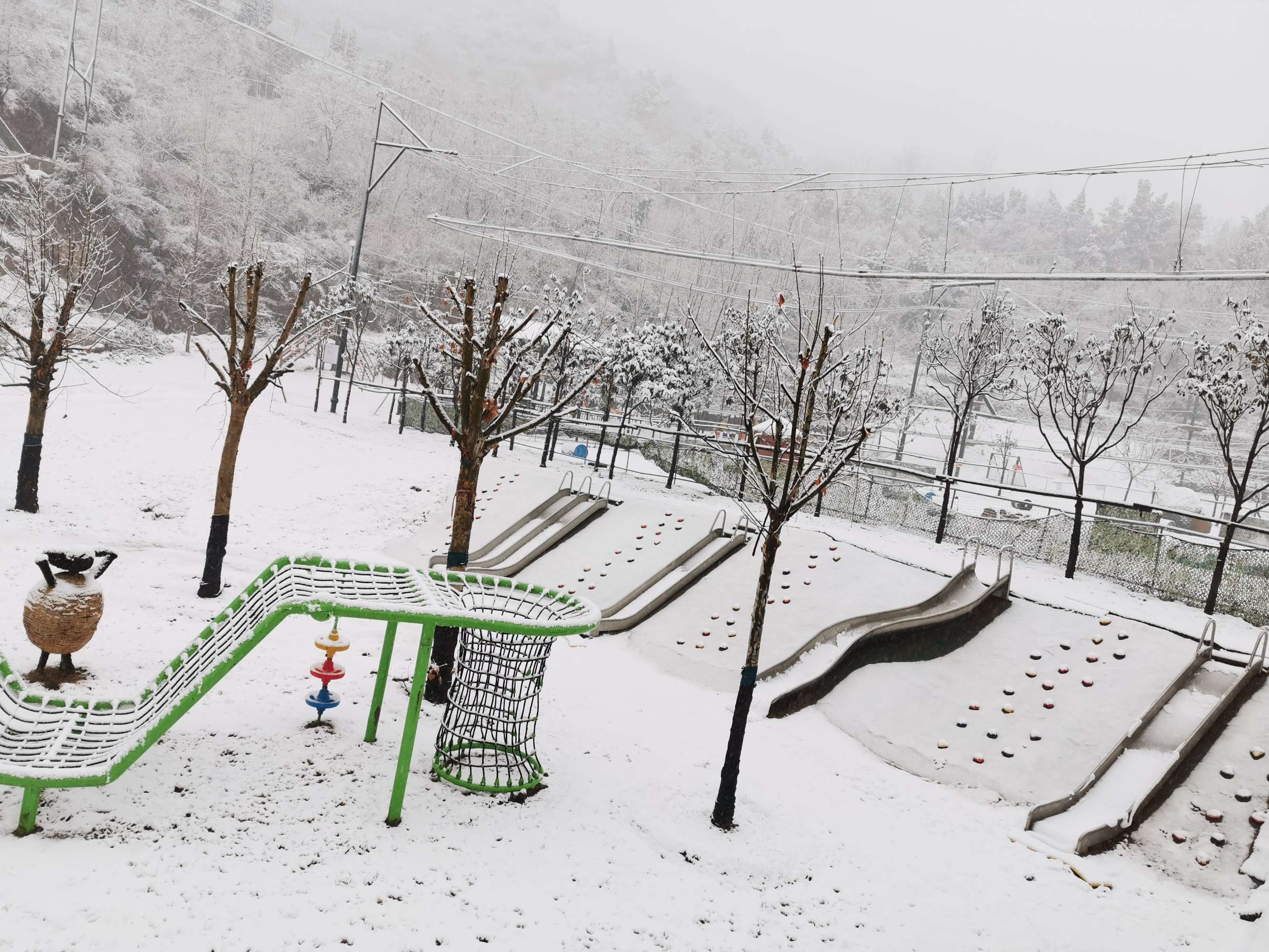 听说，雪后的长寿山是这么好看？